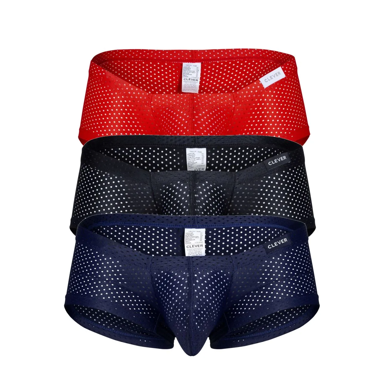 Clever Herrenunterwäsche 3er Pack Australische Latin Shorts