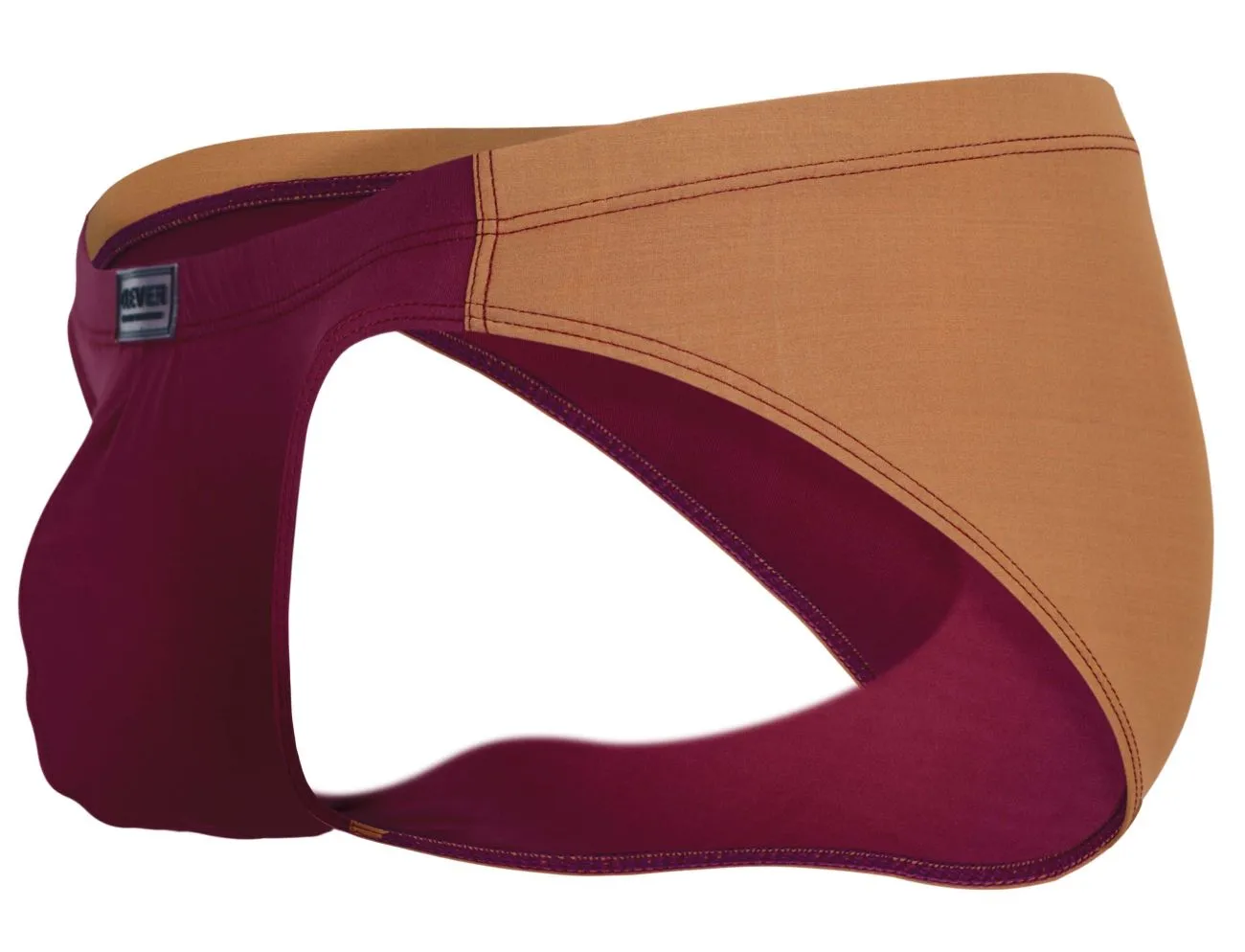 Clever Herrenunterwäsche Clever 1681 Zweifarbiger Bikini Farbe Grape