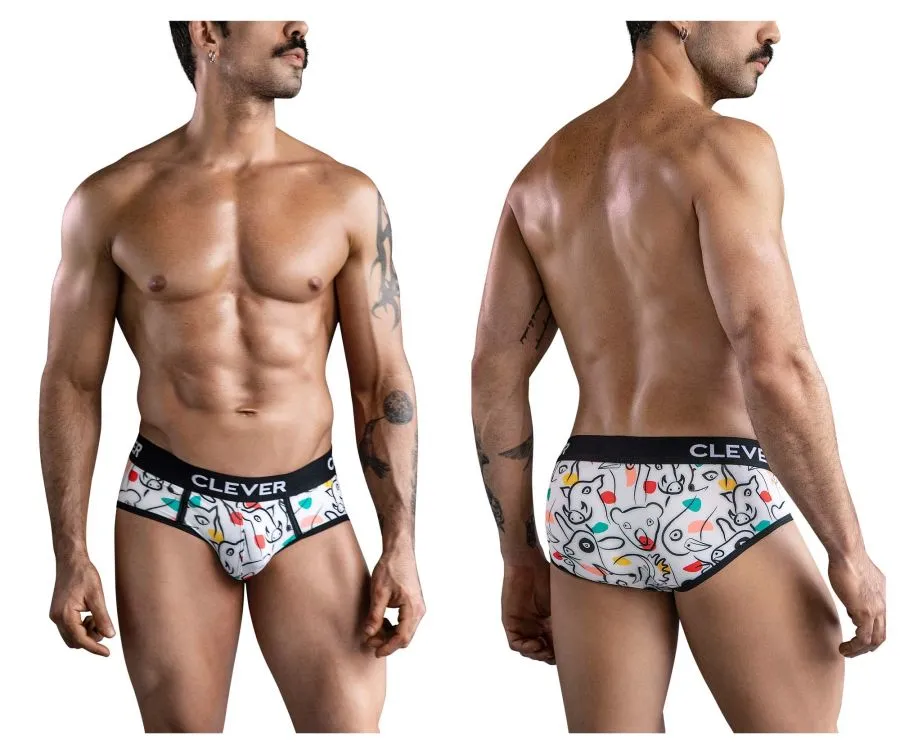 Clever Herrenunterwäsche Clever 1726 Grange Slip Farbe Weiß