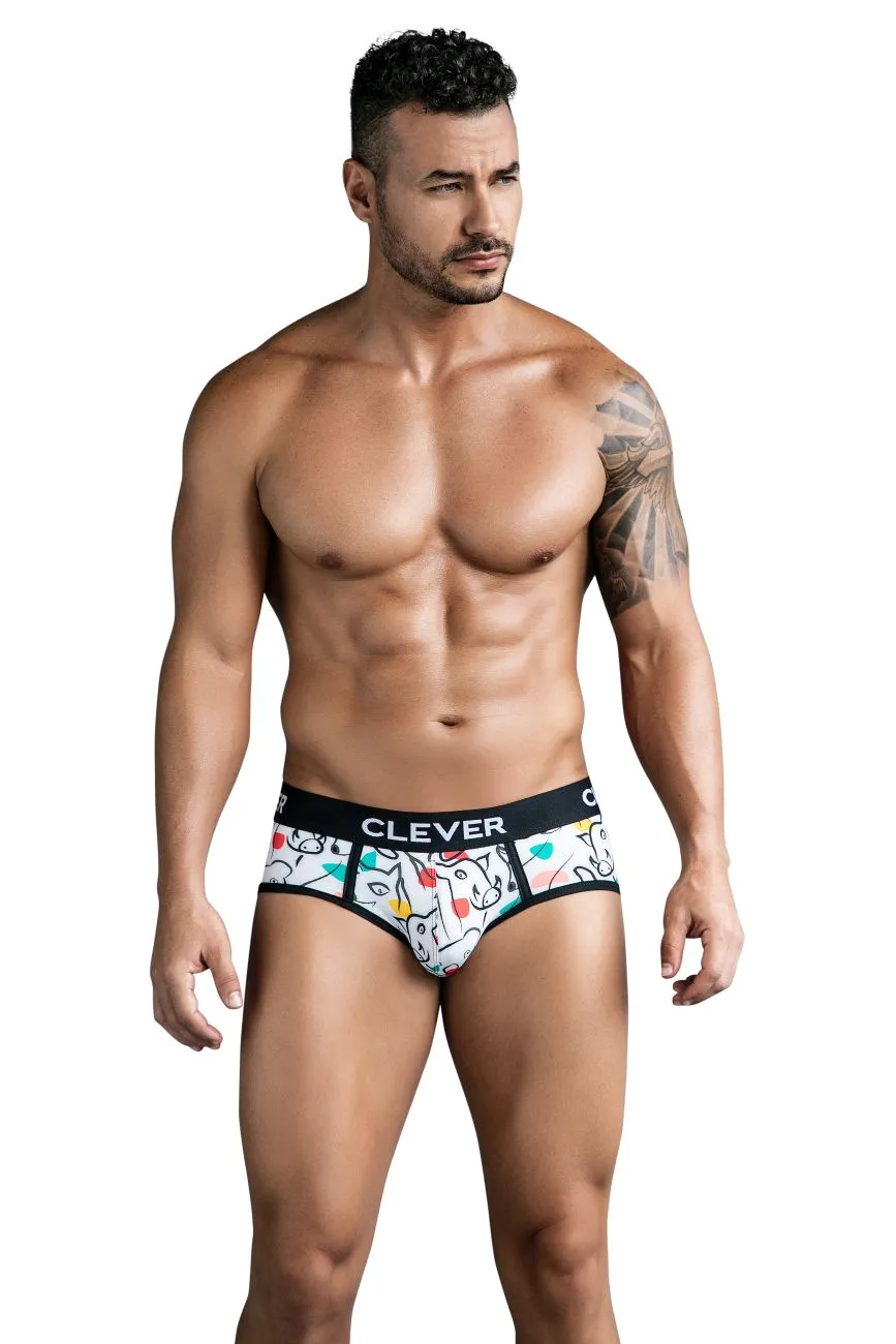 Clever Herrenunterwäsche Clever 1726 Grange Slip Farbe Weiß