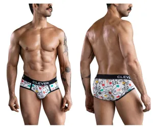 Clever Herrenunterwäsche Clever 1726 Grange Slip Farbe Weiß