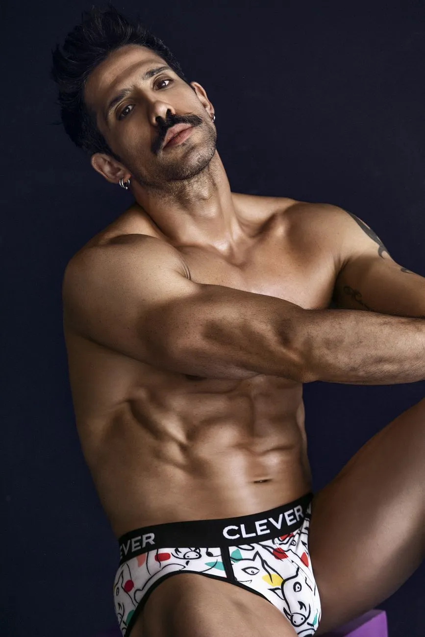 Clever Herrenunterwäsche Clever 1726 Grange Slip Farbe Weiß