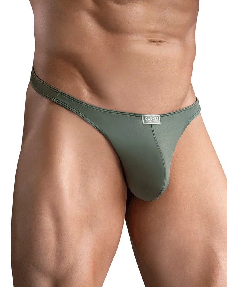 Clever Herrenunterwäsche Clever 1745 Optimo String-Tanga Grün