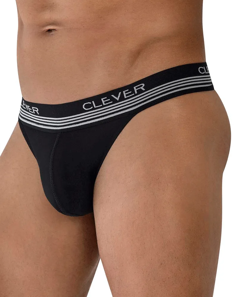 Clever Herrenunterwäsche Clever 1748 Emotion Thongs Schwarz
