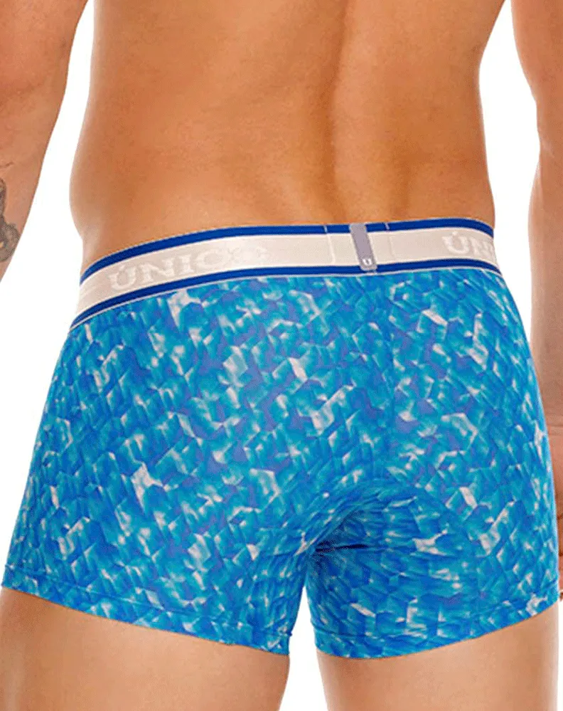 Bekleidung_Mundo Unico_Herrenunterwäsche Unico 24100100106 Palindromo Boxershorts 46-blau