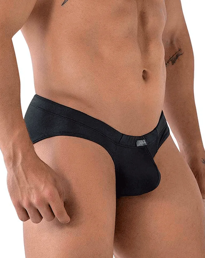 Clothing_Xtremen_Unterwäsche Xtremen 91207b Mikrofaser-Slip Schwarz