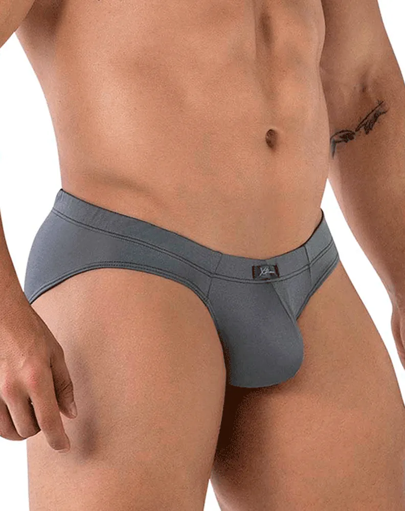 Clothing_Xtremen_Unterwäsche Xtremen 91207b Mikrofaser-Slip Grau