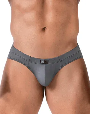Clothing_Xtremen_Unterwäsche Xtremen 91207b Mikrofaser-Slip Grau