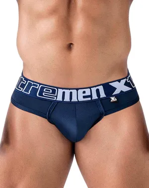 Clothing_Xtremen_Unterwäsche Xtremen 91208b Mikrofaser-Tangas Marineblau