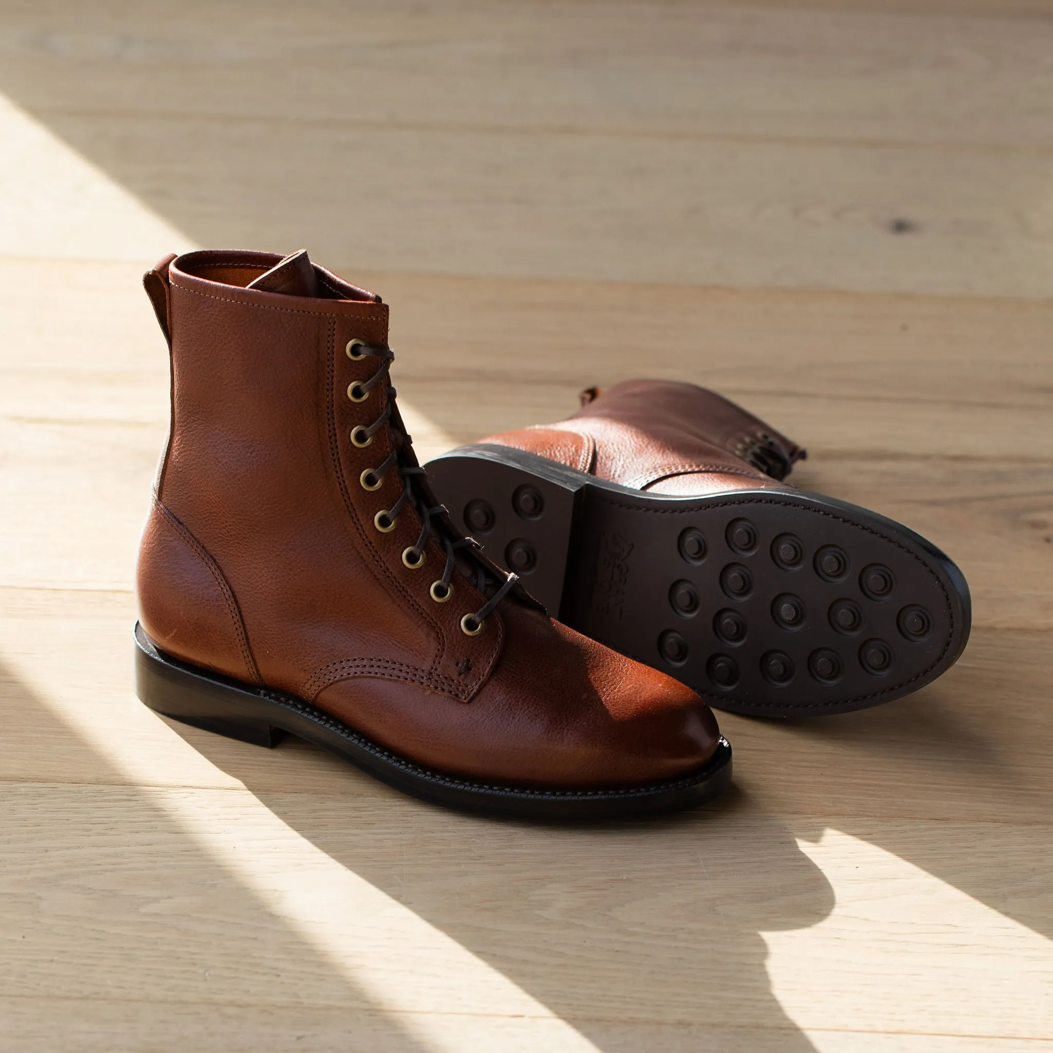 Kampfstiefel Cotto Nappa