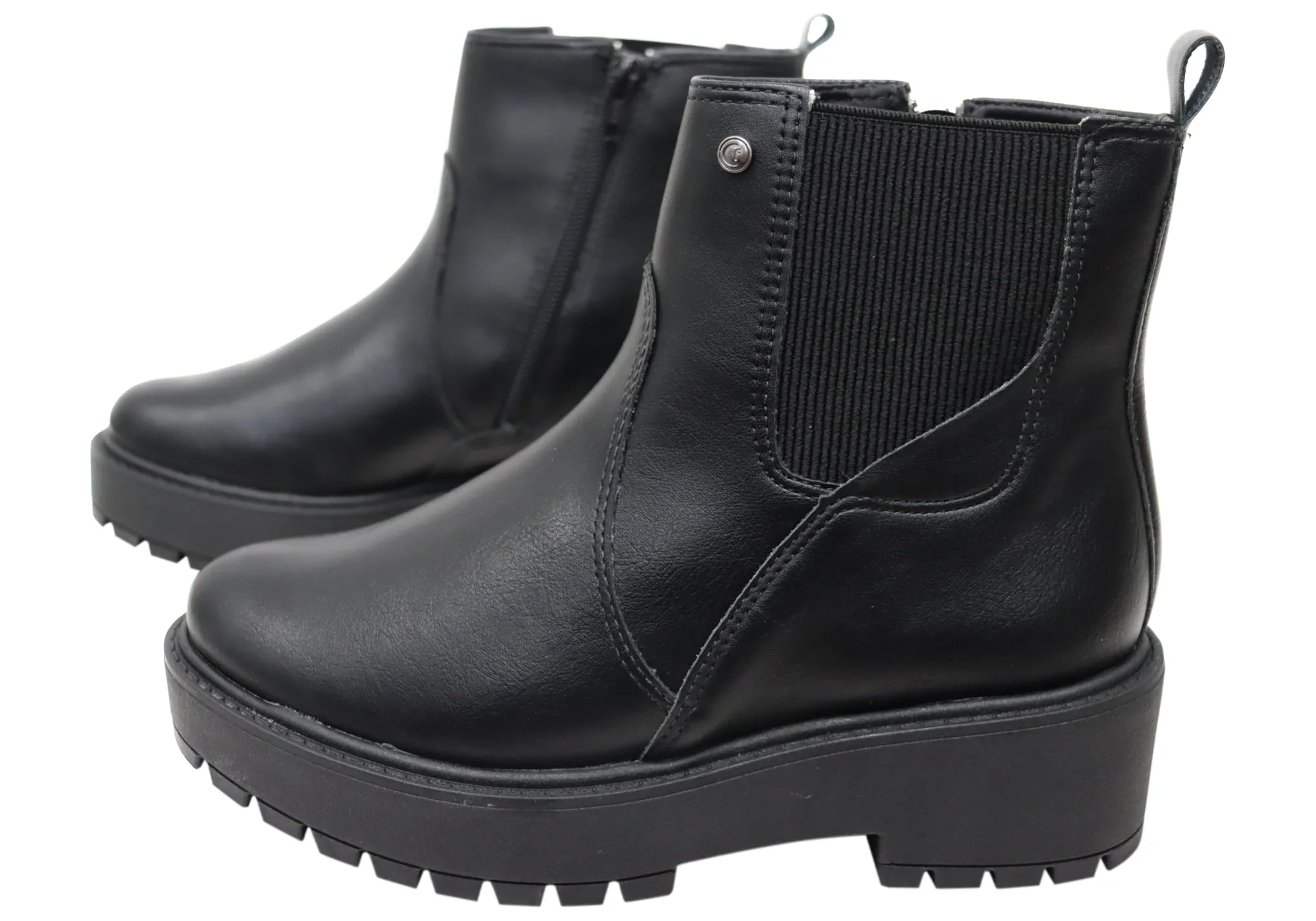 Comfortflex Abbie Damen Brasilianische Bequeme Knöchelstiefel Comfortflex Schuhe