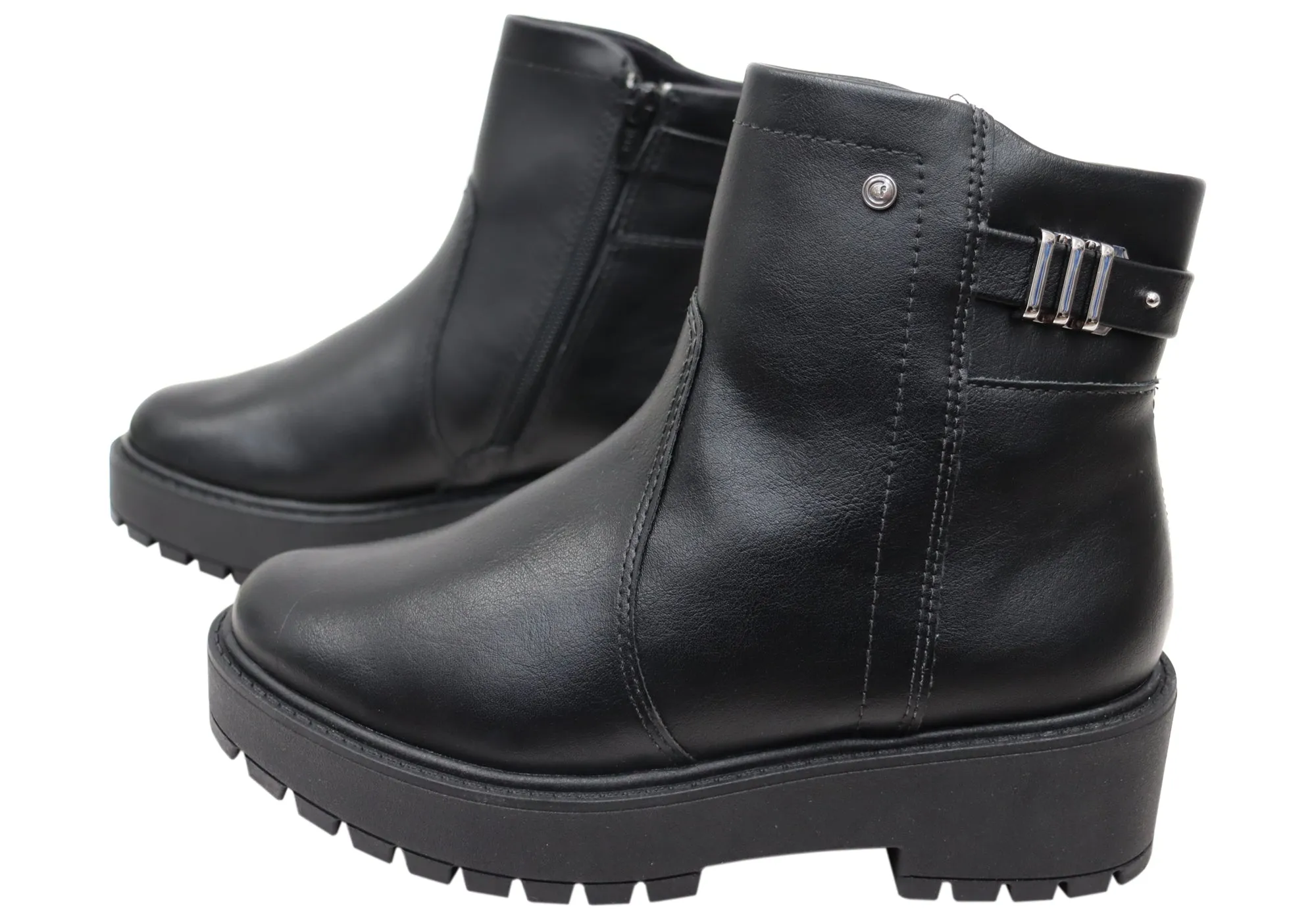 Comfortflex Brooke Damen Brasilianische Bequeme Knöchelstiefel Comfortflex Schuhe