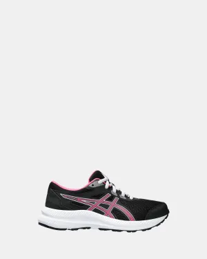 Contend 8 Schulschuhe Schwarz/Knallrosa Asics Schuhe