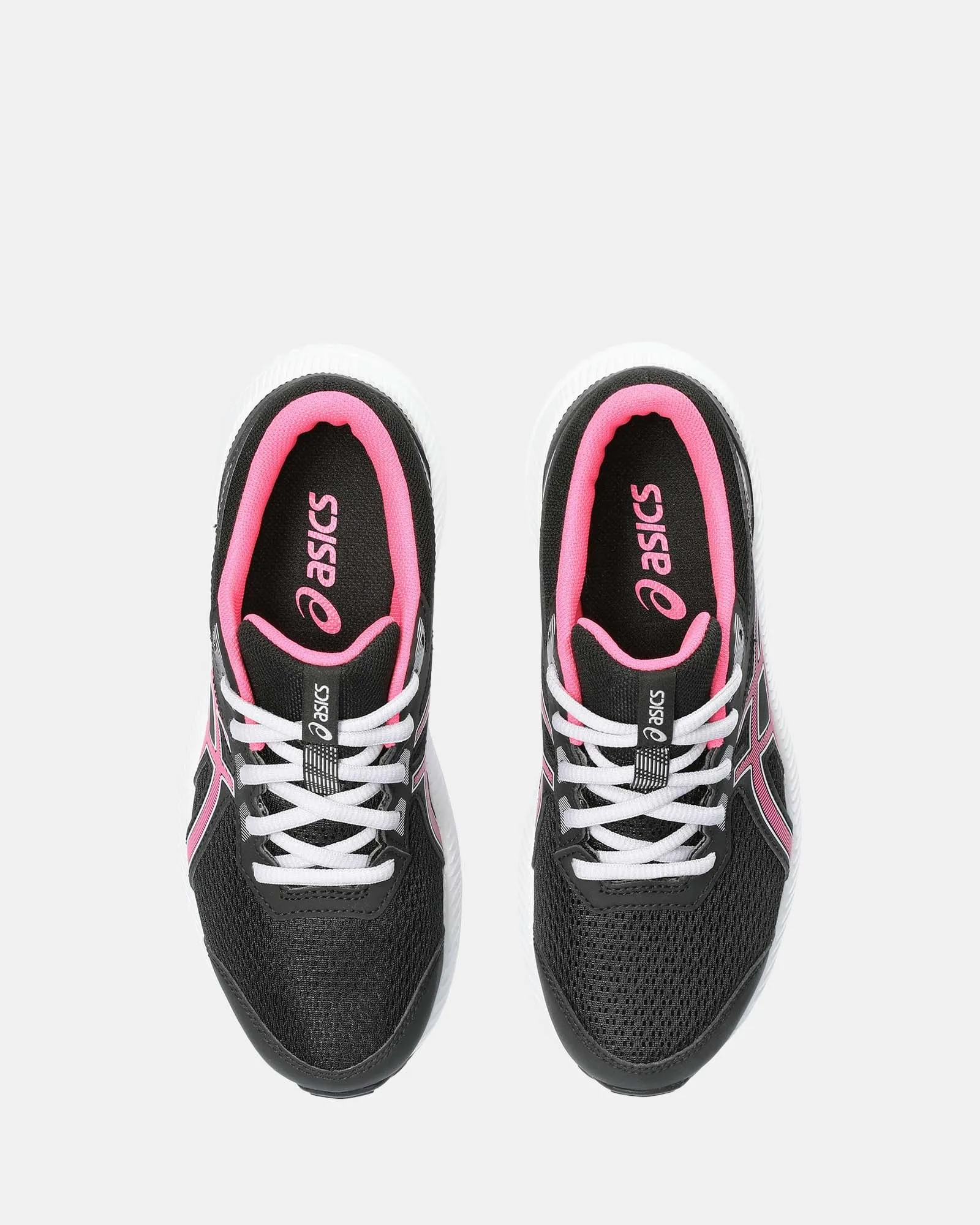 Contend 8 Schulschuhe Schwarz/Knallrosa Asics Schuhe