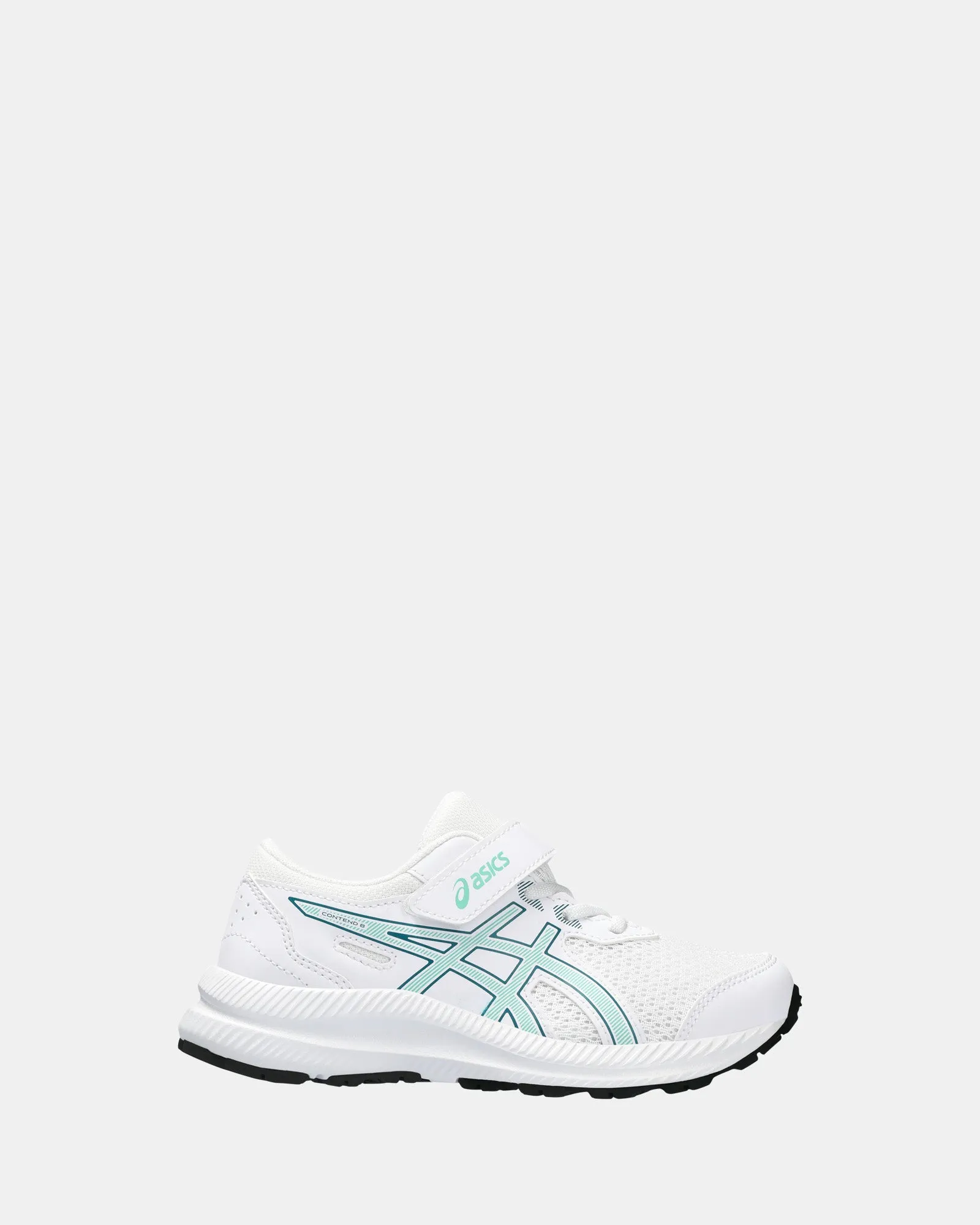 Contend 8 Vorschulkind Weiß/Aurora Grün Asics Schuhe