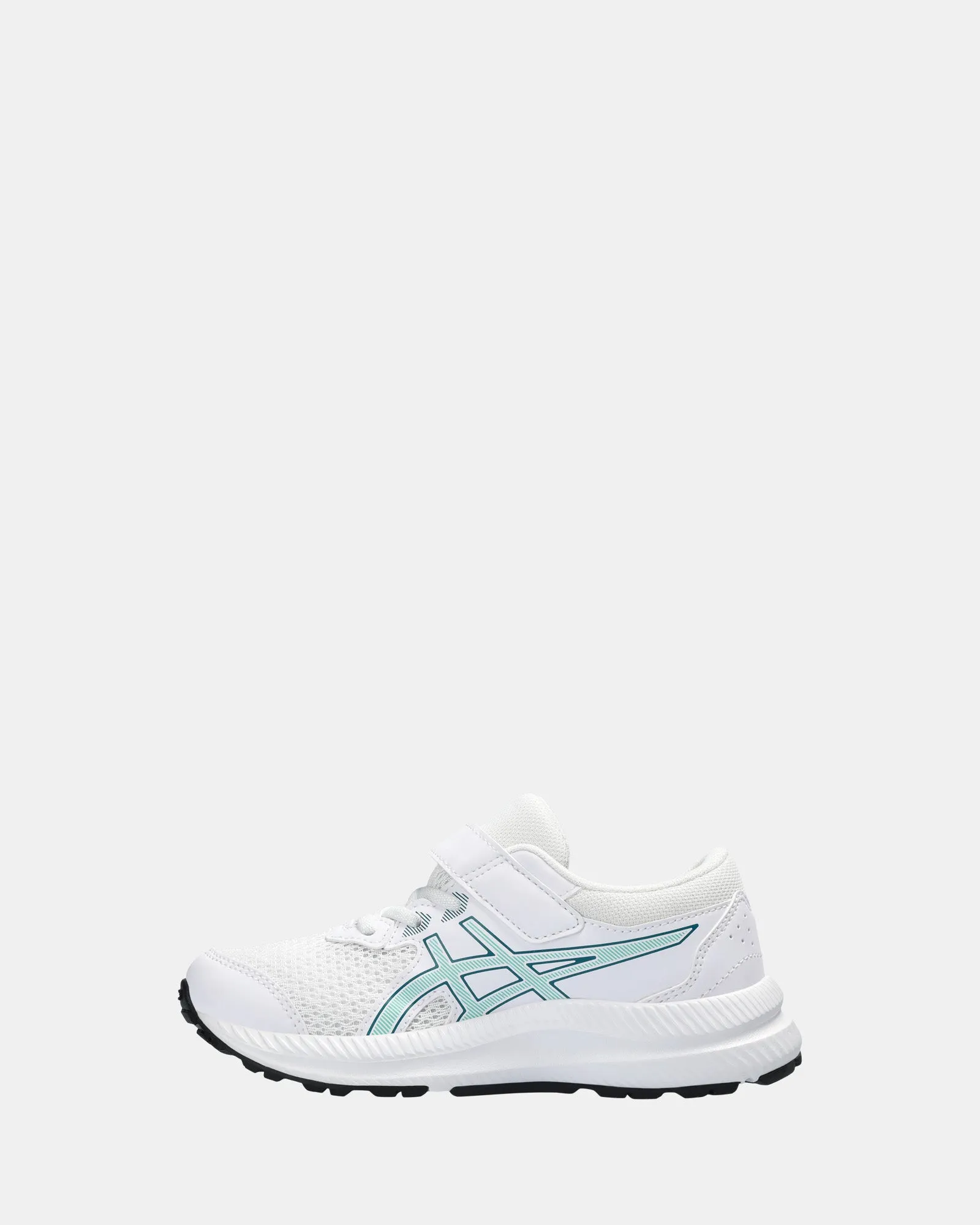 Contend 8 Vorschulkind Weiß/Aurora Grün Asics Schuhe