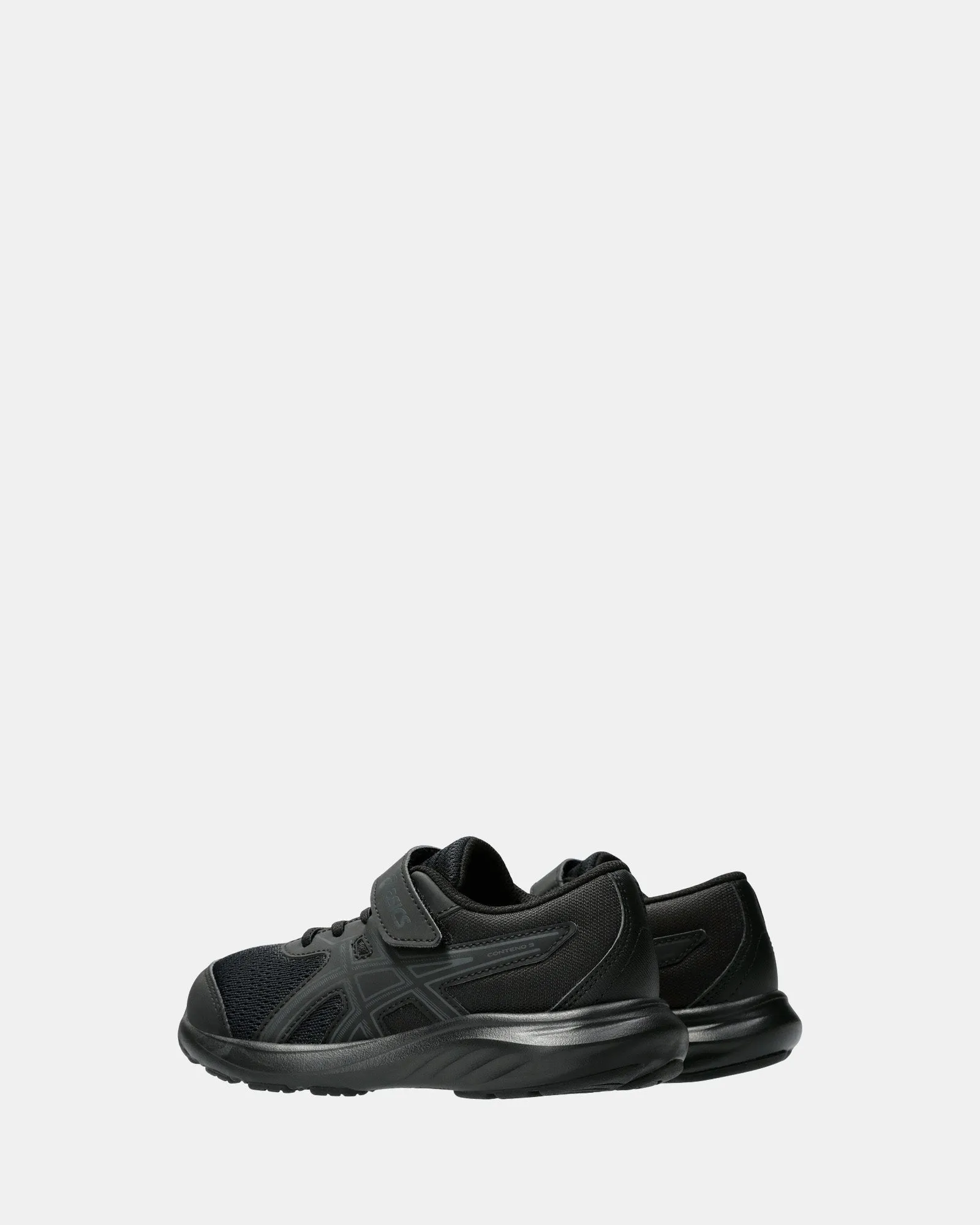 Contend 9 Black Vorschulschuhe Schwarz/Graphitgrau_Asics