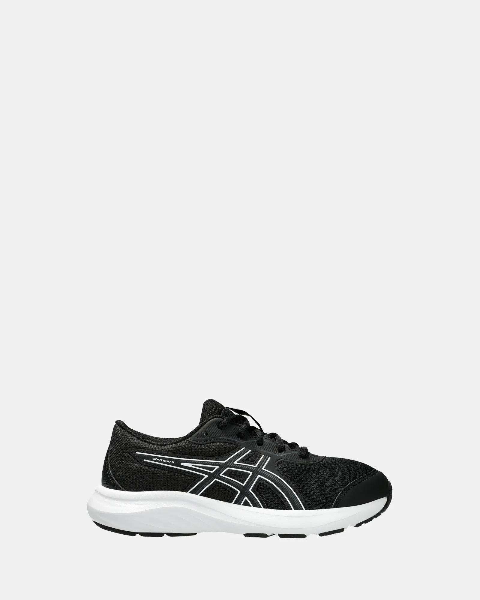 Contend 9 Schulschuhe Schwarz/Weiß Asics