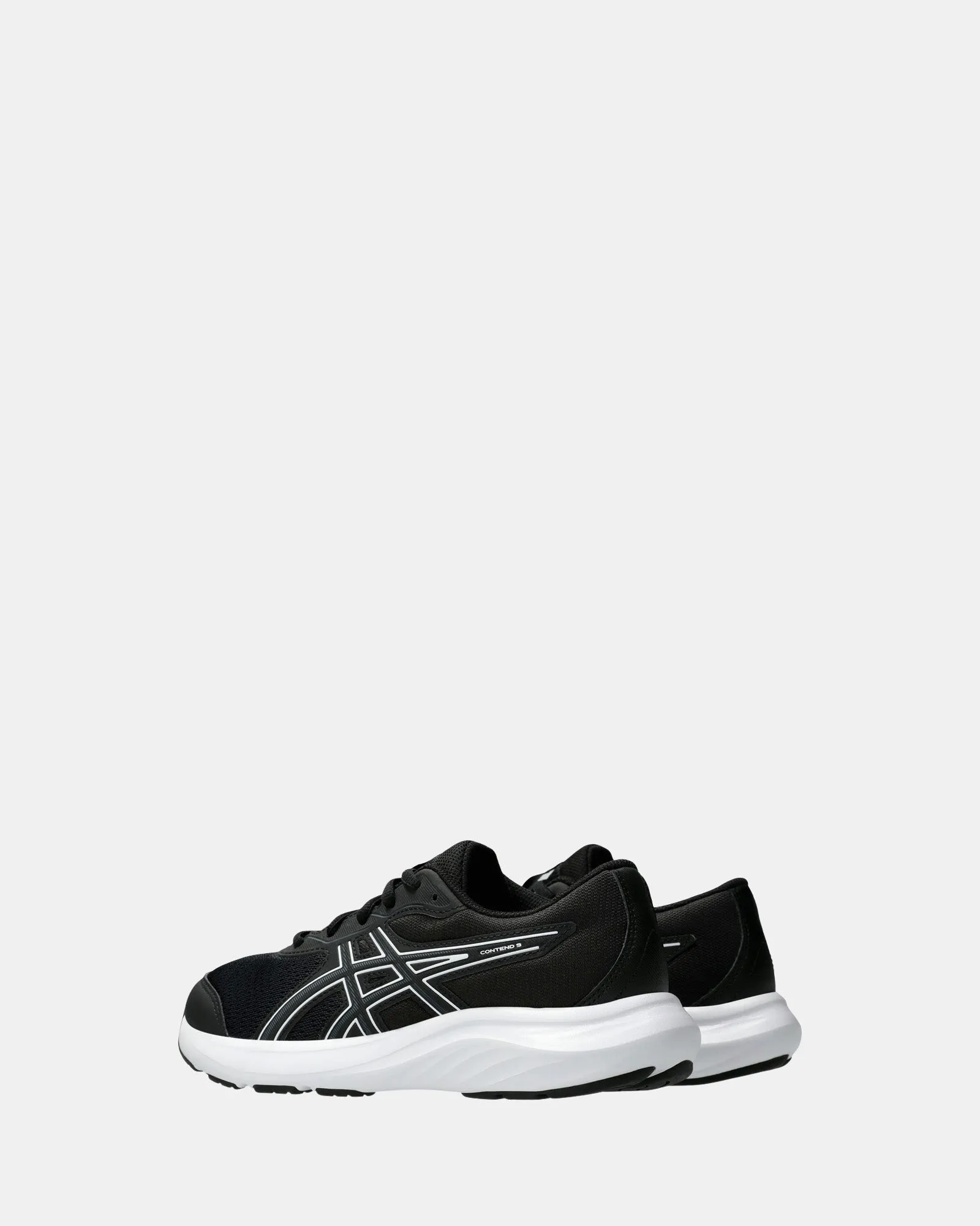 Contend 9 Schulschuhe Schwarz/Weiß Asics