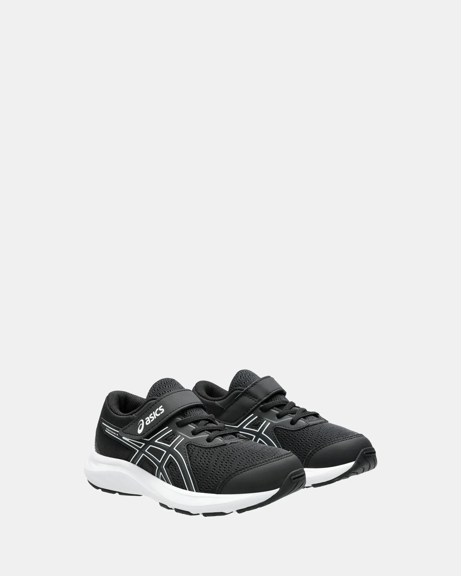 Contend 9 Vorschule Schwarz/Weiß Schuhe_Asics