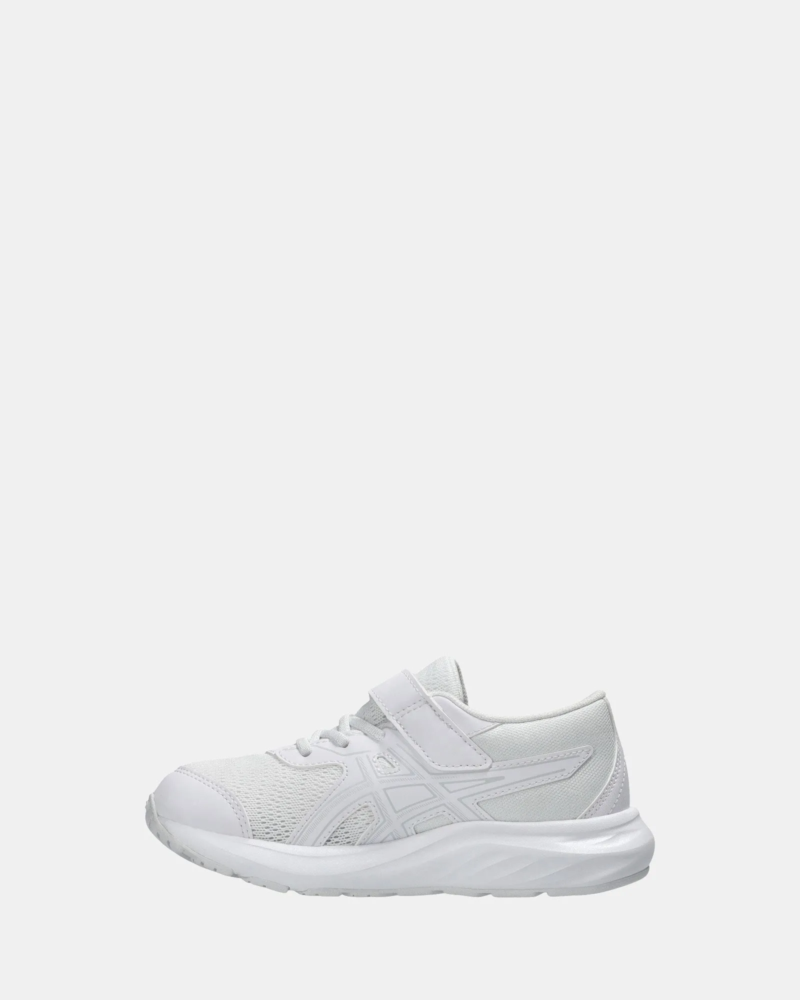 Contend 9 Vorschule Weiß/Glacier Grau Asics Schuhe