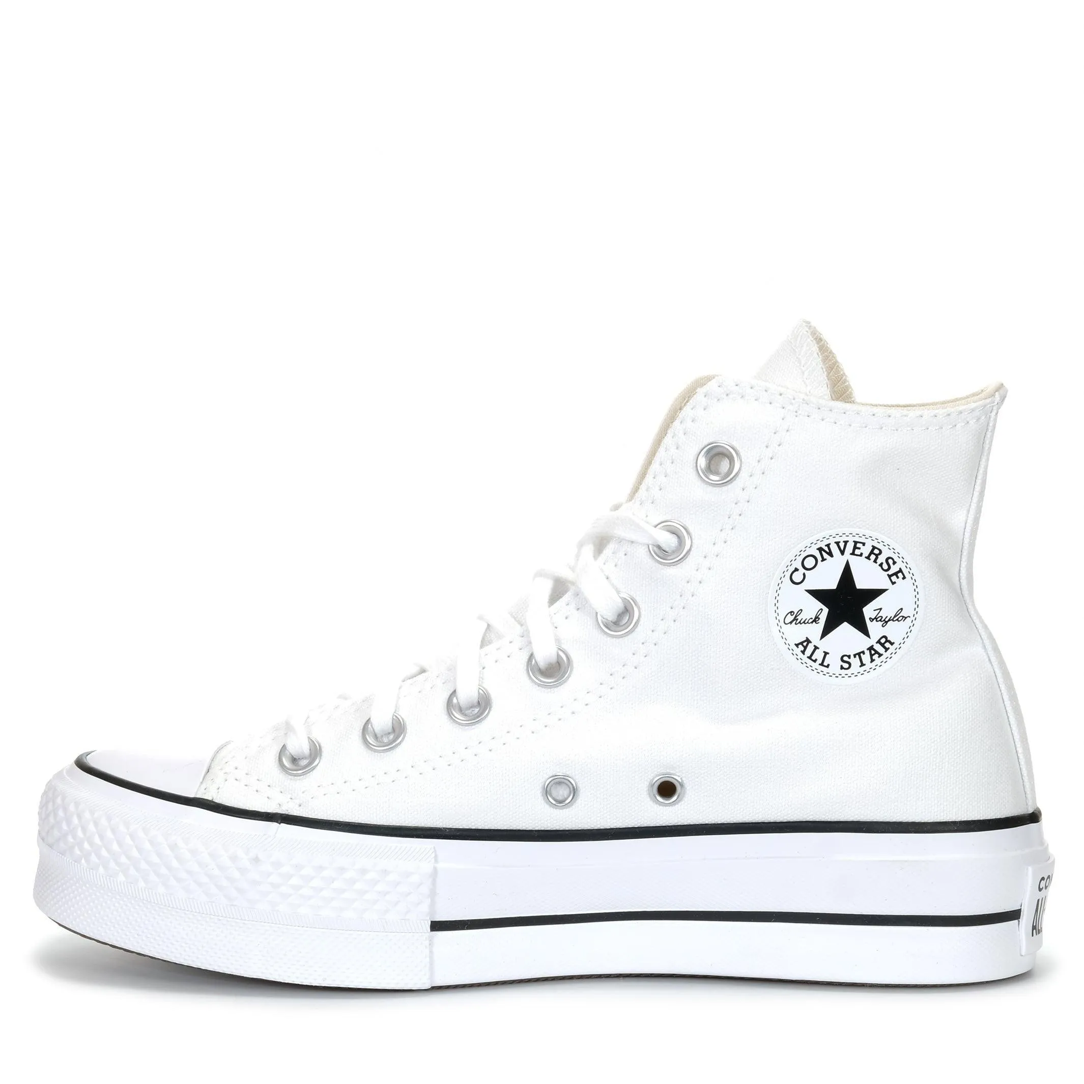 Converse Chuck Taylor All Star Lift High Top in Weiß