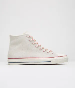 Converse Cons CTAS Pro Hi Outdoor Schuhe - Silberweiß / Rot / Blau Converse Schuhe