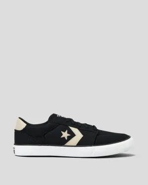 CONVERSE HERREN BELMONT NIEDRIG SCHWARZ/STEIN SNEAKER SCHUHE
