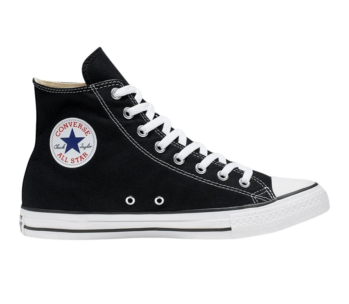 CONVERSE HERSTELLER CHUCK TAYLOR ALL STAR HIGH TOP SCHUH IN SCHWARZ/WEIß