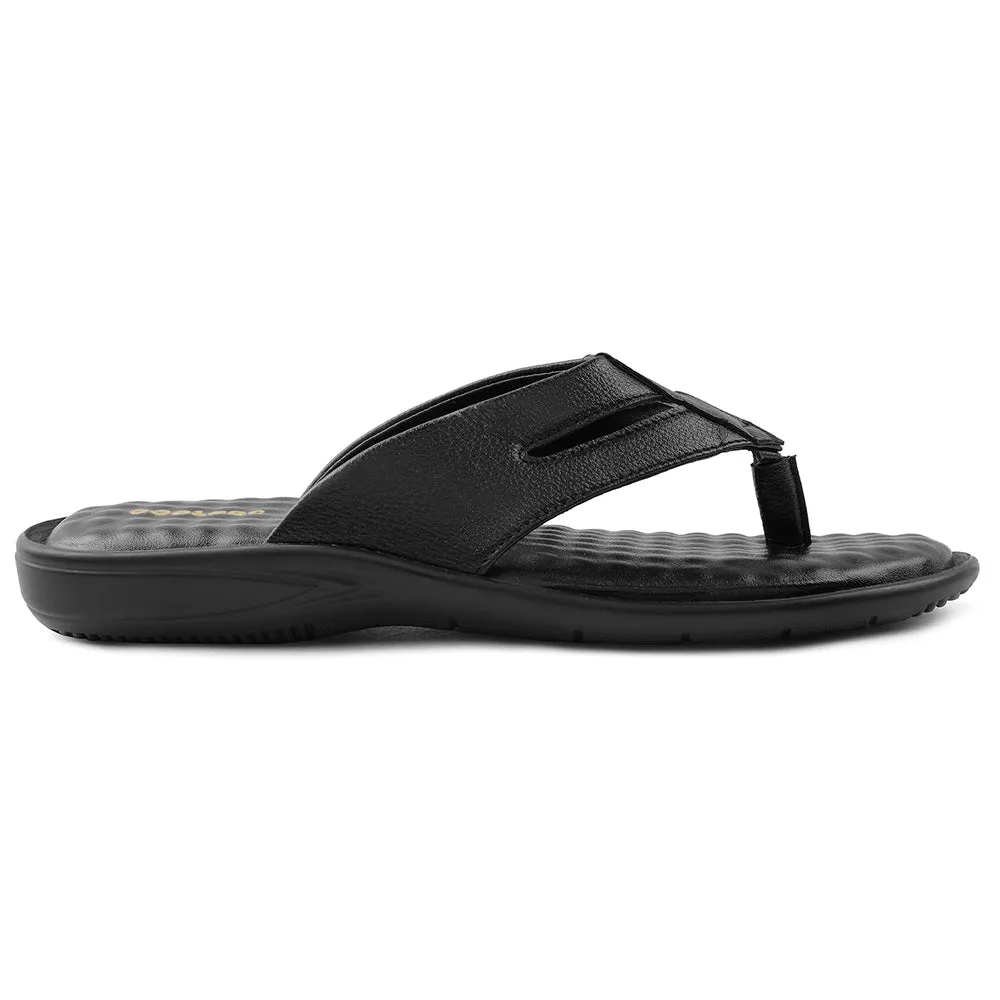 Liberty Coolers Schwarze Bequeme Hausschuhe Für Herren HML-2E