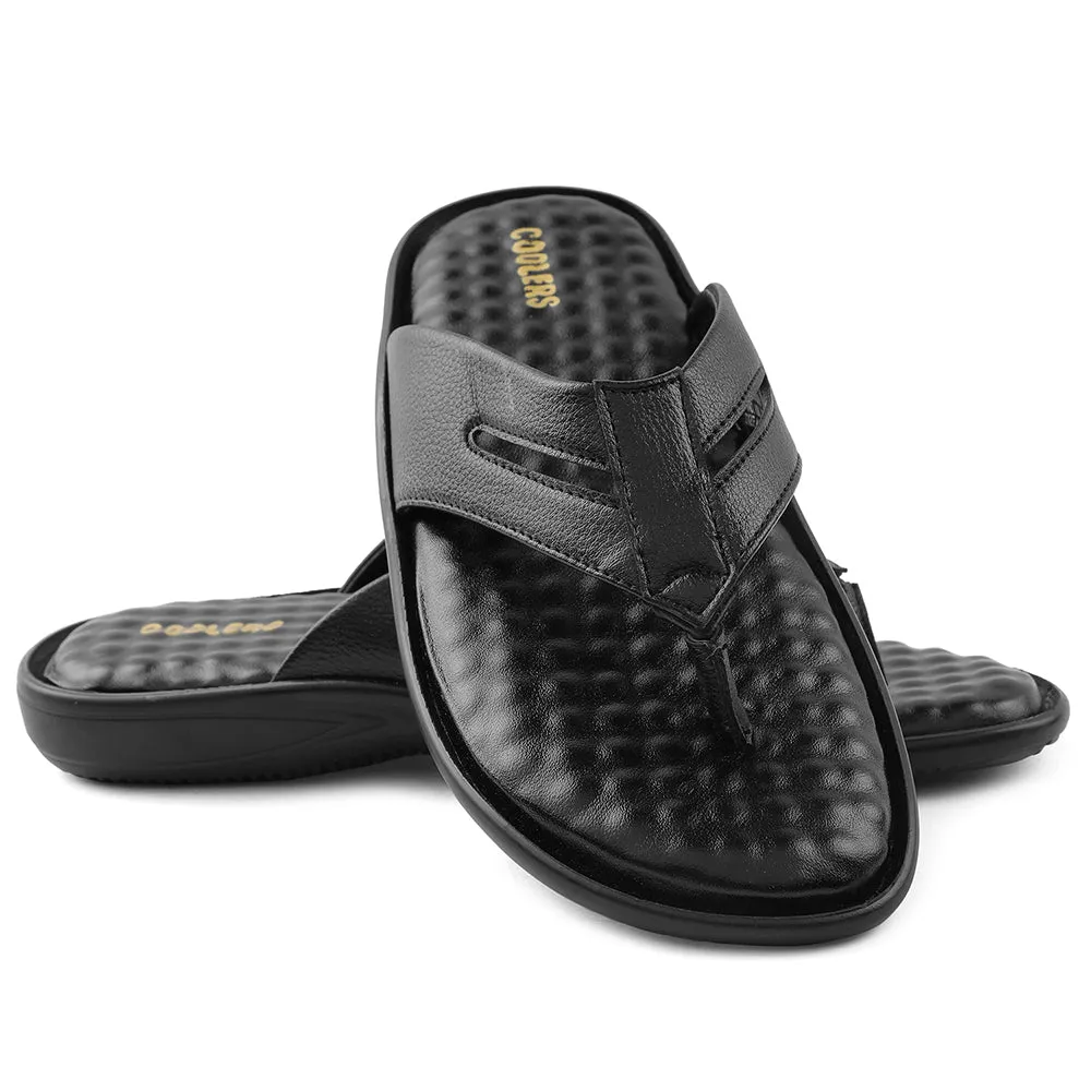 Liberty Coolers Schwarze Bequeme Hausschuhe Für Herren HML-2E