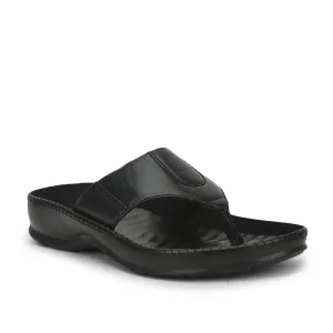 Coolers Schwarze Hausschuhe Für Herren META-1 Von Liberty
