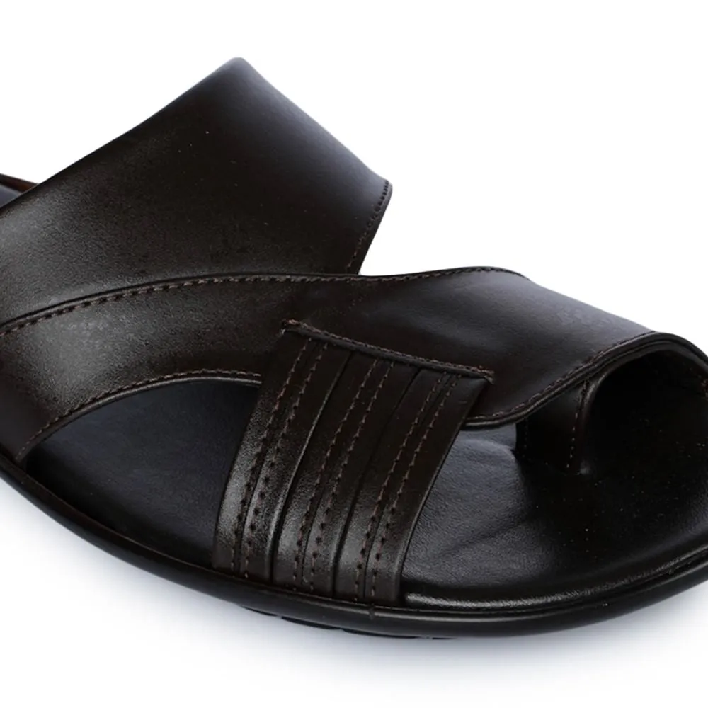 Liberty COOL99-81 Braune Bequeme Hausschuhe Für Herren