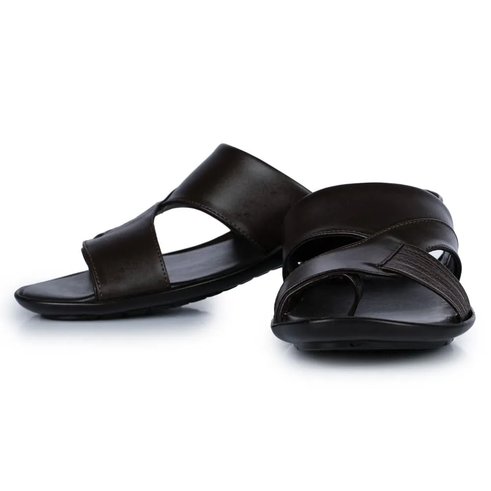 Liberty COOL99-81 Braune Bequeme Hausschuhe Für Herren