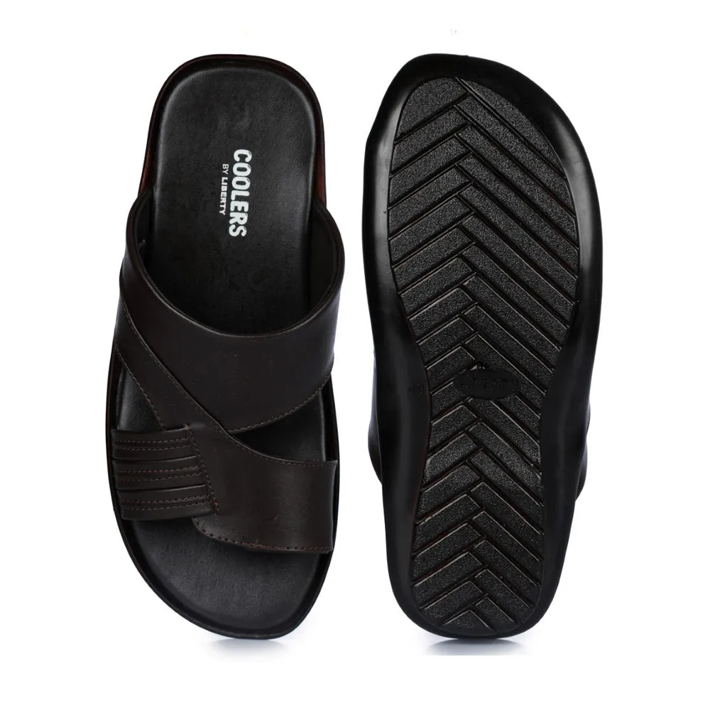 Liberty COOL99-81 Braune Bequeme Hausschuhe Für Herren
