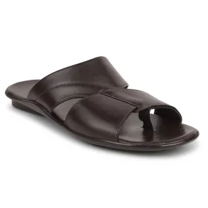 Liberty Coolers Braune Bequeme Hausschuhe Für Herren WAKAFIT-1E