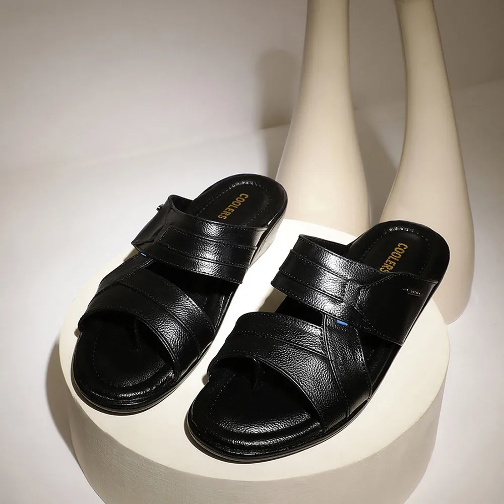 Liberty Coolers Bequeme Hausschuhe Für Herren 7153-601 (Schwarz)