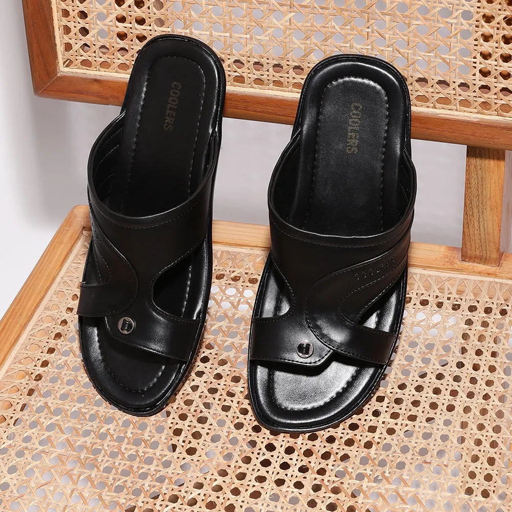 Liberty COOL99-12 Bequeme Hausschuhe Für Herren In Schwarz