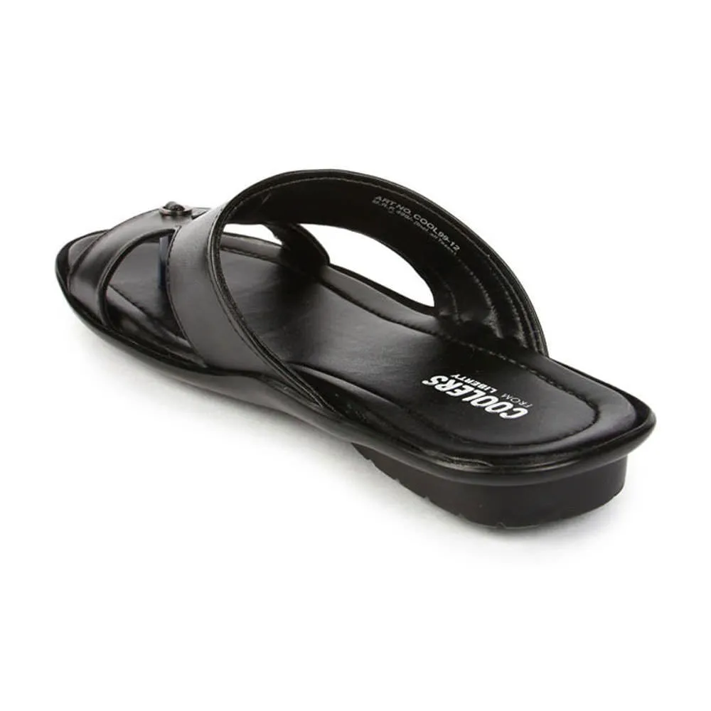 Liberty COOL99-12 Bequeme Hausschuhe Für Herren In Schwarz