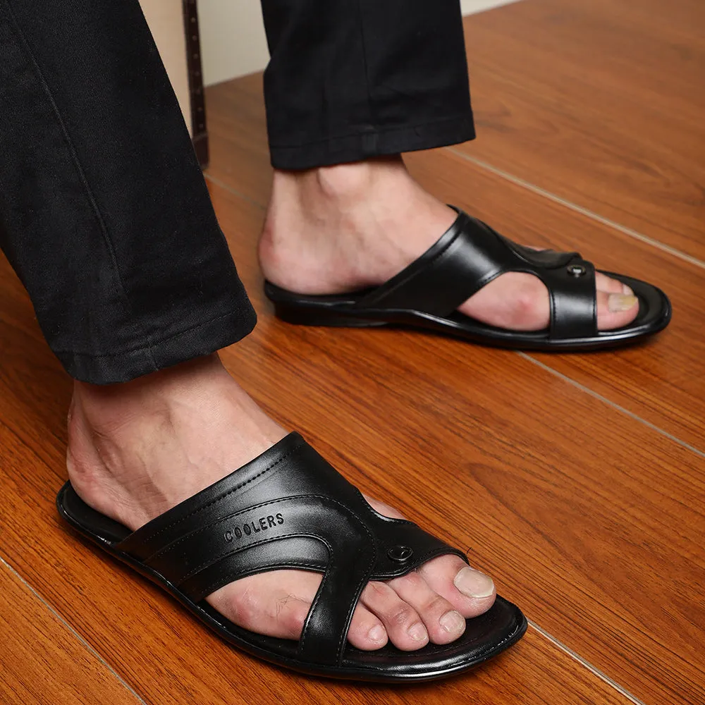 Liberty COOL99-12 Bequeme Hausschuhe Für Herren In Schwarz