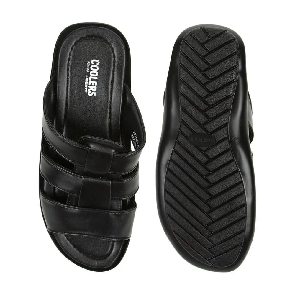 Liberty COOL99-3 Bequeme Hausschuhe Für Männer (Schwarz)
