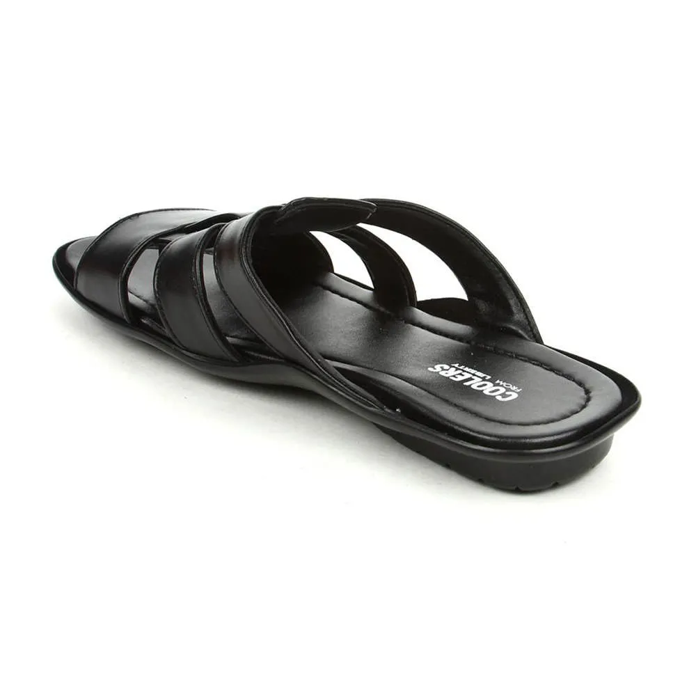 Liberty COOL99-3 Bequeme Hausschuhe Für Männer (Schwarz)