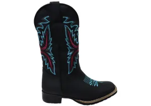 D Milton Abigale Damen Bequeme Leder Western Cowboy Stiefel D Milton Schuhe