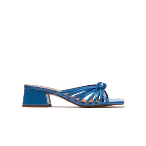 Damira Blau Leder