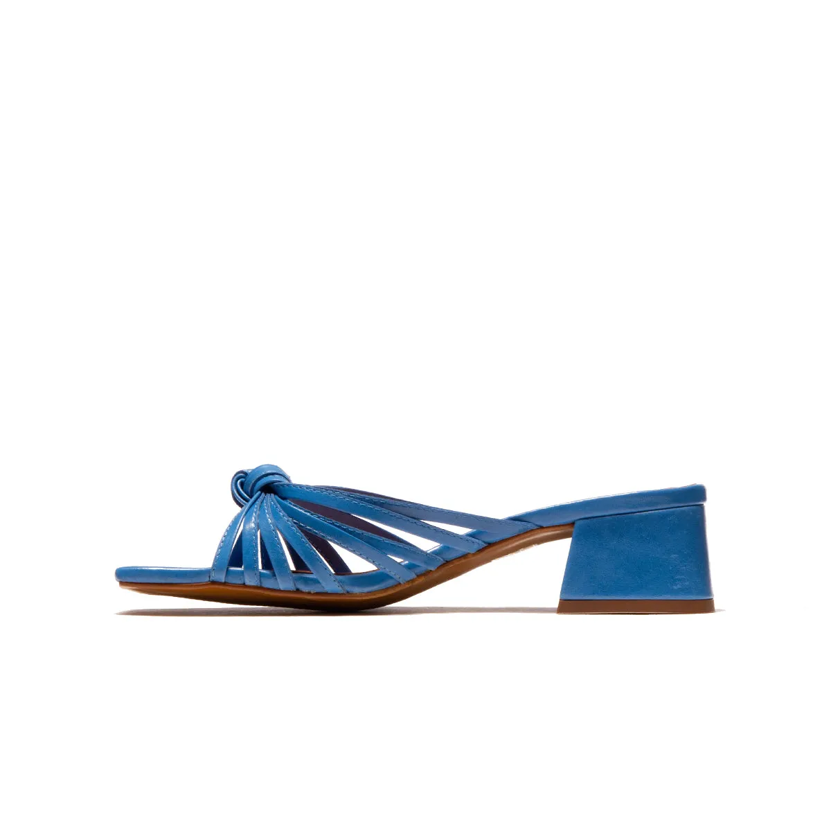 Damira Blau Leder