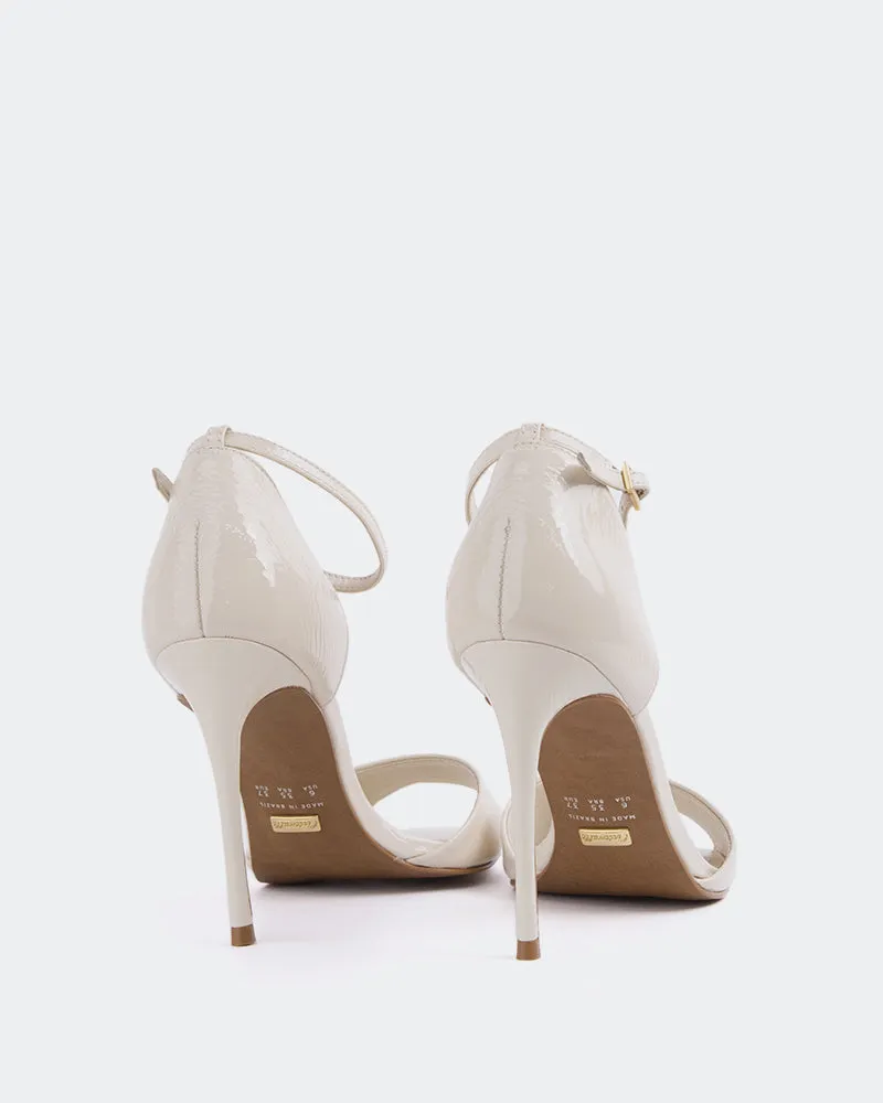 Strahlendes Off-White Naplack