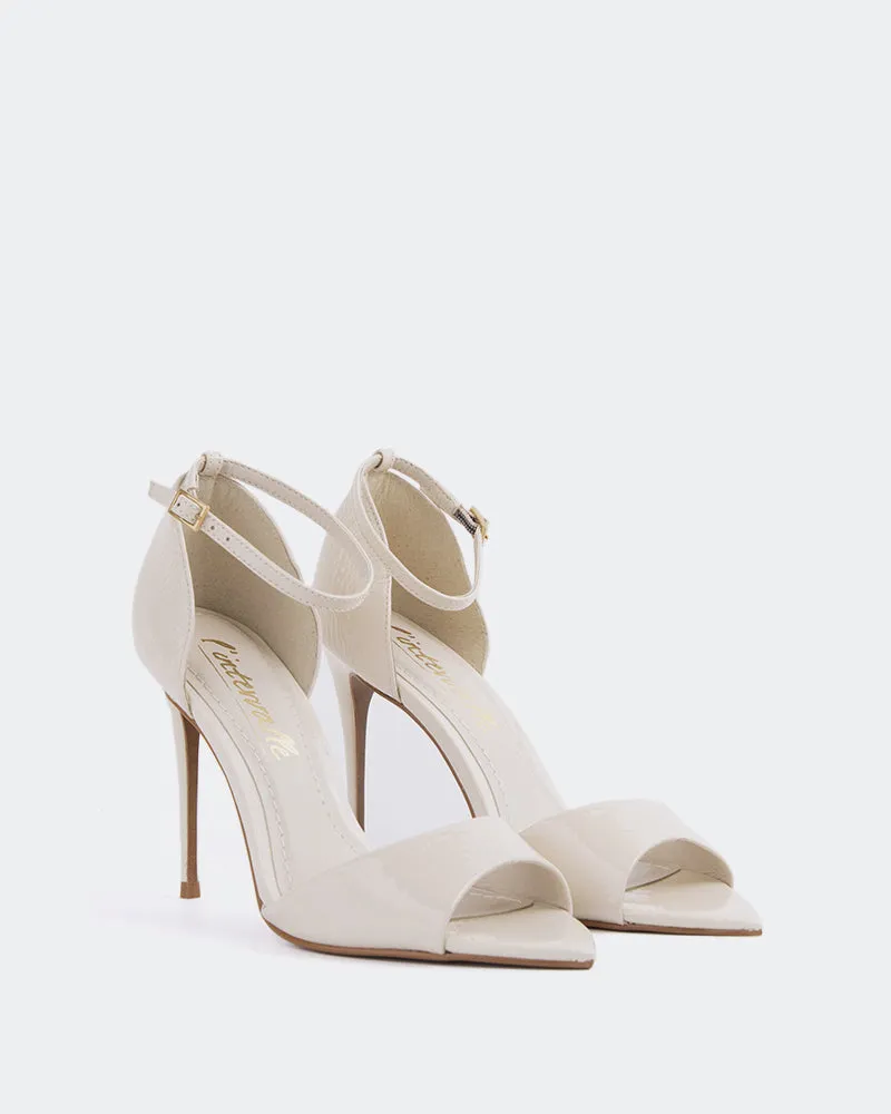 Strahlendes Off-White Naplack
