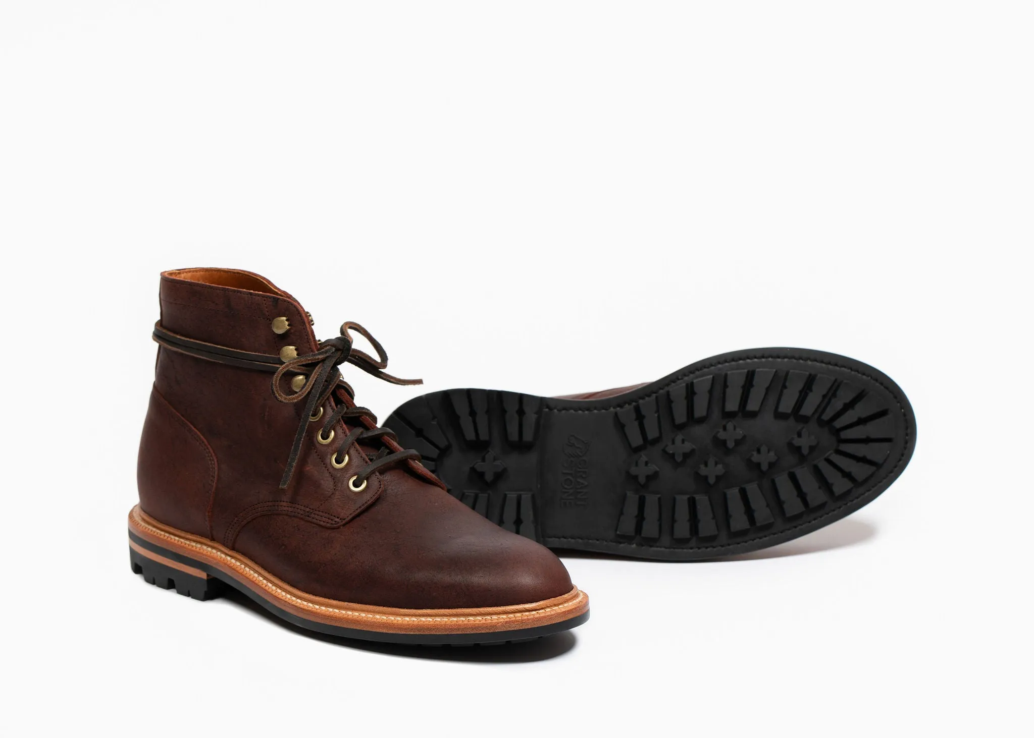 Diesel Boot / Dunkelburgunder Kudu