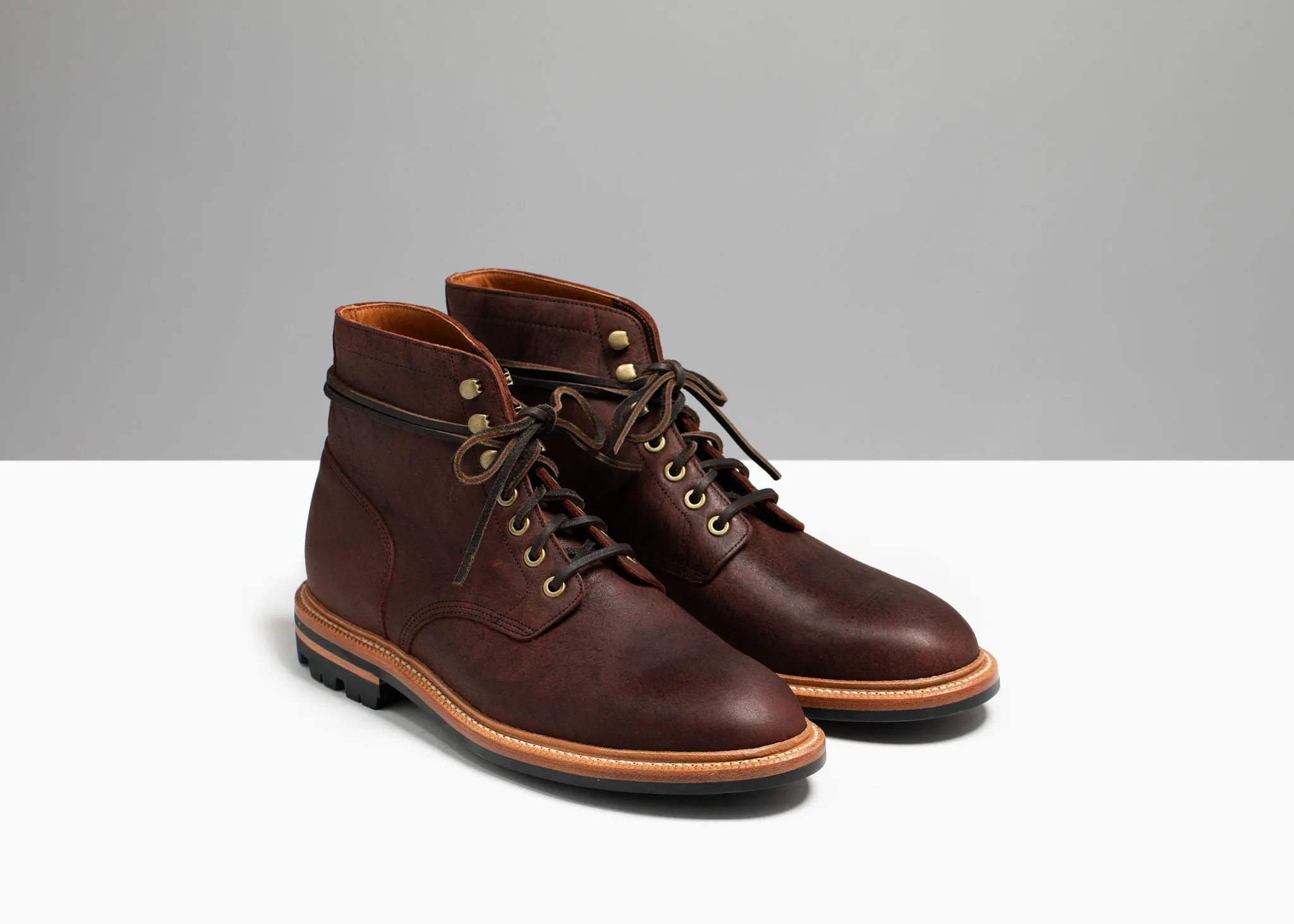 Diesel Boot / Dunkelburgunder Kudu