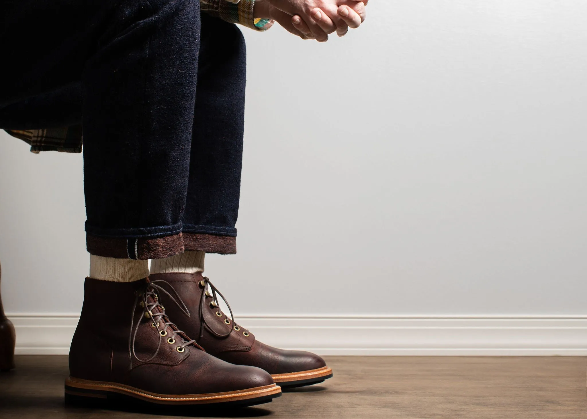 Diesel Boot / Dunkelburgunder Kudu